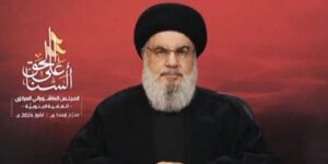 قال على الجميع إدراك مخاطر المرحلة.. نصرالله: نحن وإيران واليمن ملزمون بالرد