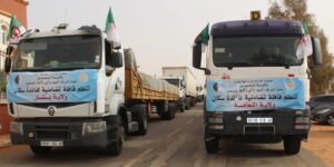 انطلاق قافلة تضامنية لفائدة المتضررين من التقلبات الجوية بولايتي بشار والنعامة