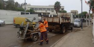 بئر توتة تتخذ احتياطاتها لتفادي الفيضانات