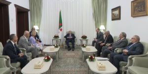 رئيس الجمهورية يستقبل رئيسة الجمعية الوطنية لسلوفينيا