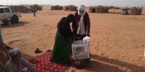 رئاسيات: الناخبون يصوتون بالمكاتب المتنقلة بجنوب البلاد في ظروف حسنة