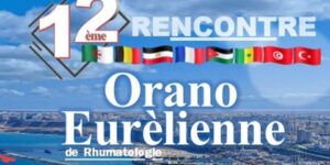 الملتقى الوهراني-الأوريلياني ال12 لأمراض المفاصل يومي 20 و 21 سبتمبر بوهران