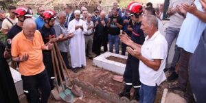 جثمان الفنان والمجاهد طه العامري يوارى الثرى بمقبرة سيدي امحمد