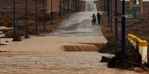 بشار: أمطار غزيرة تتسبب في حدوث بعض الفيضانات  