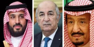 خادم الحرمين الشريفين وولي عهده يهنئان رئيس الجمهورية على انتخابه لعهدة رئاسية جديدة