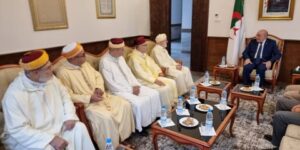 وزير الشؤون الدينية والأوقاف يستقبل وفدا عن الزاوية الهبرية البلقايدية