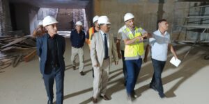 الوقوف على اشغال توسعة ميترو الجزائر  بالحراش