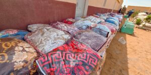 تقديم مساعدات غذائية ولوجيستية لفائدة اللاجئين الصحراويين إثر الفيضانات بالداخلة