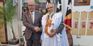 رئيس الجمهورية الصحراوية يتلقى رسالة شكر وعرفان من رئيس تيمور الشرقية