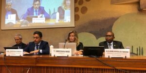 ندوة جنيف :تدعو إلى تسريع مسار تسوية القضيتين على أساس القانون والشرعية الدولية