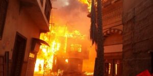 مدينة الانتاج الإعلامي.. حريق مهول وفيلم إلهام شاهين في صدارة المتضررين