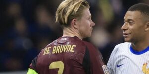 دي بروين ينتقد تقاعس زملائه خلال مواجهة فرنسا