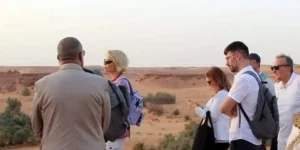 وفد برلماني سلوفيني في رحلة استكشاف للمعالم السياحية بولاية تيميمون