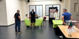 إقبال أبناء الجالية للضاحية الشمالية لمرسيليا على مكاتب التصويت