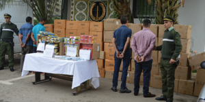 حجز 40473 وحدة مفرقعات من مختلف الأحجام بالعاصمة