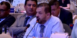 محمد أنوار بوشويط يرافع من “يريفان” عن حقوق الشباب الفلسطيني 