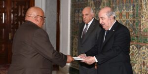 رئيس الجمهورية يتسلم أوراق اعتماد سفراء جدد