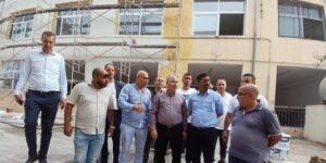 معاينة مشاريع الهياكل التربوية و المرافق الخدماتية بالحراش