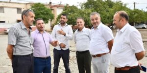 تنصيب مشروع انجاز ملعب جواري بأولاد علال بسيدي موسى