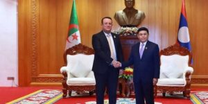 منذر بودن يجتمع مع رئيس المجلس الوطني اللاوسي