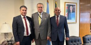 بن جامع يؤكد أن موقف الجزائر صامد للدفاع عن قواعد ومبادئ القانون الدولي