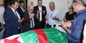 ربيقة يعزي في وفاة المجاهد العقيد الطاهر زبيري