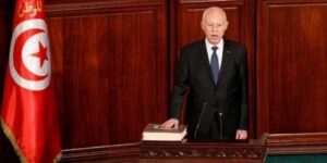 رئيس الجمهورية المنتخب قيس سعيد يؤدي اليمين الدستورية