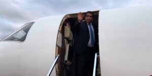 رئيس المجلس الرئاسي الليبي ينهي زيارته للجزائر