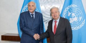 الجزائر تجدد دعم جهود الأمين العام للأمم المتحدة  الرامية إلى إعلاء قضايا السلام والتنمية