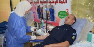 انطلاق الحملة الوطنية للتبرع بالدم على مستوى مصالح الأمن الوطني