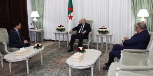 رئيس الجمهورية يستقبل سفير جمهورية الصين الشعبية لدى الجزائر