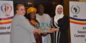 تكريم الوفد الجزائري من طرف المجلس الانتقالي التشادي