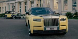 بتطعيمات ذهب 24 قيراط وسبيكة ذهبية.. رولز رويس فانتوم Goldfinger