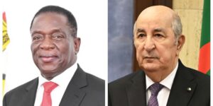 رئيس زيمبابوي يهنئ الرئيس تبون 