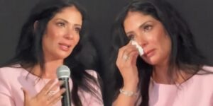 بسبب الاكتئاب.. منى زكي تبكي في مهرجان البحرين