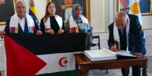 رئيس المجلس الوطني الصحراوي في كاراكاس للمشاركة في مؤتمر برلماني دولي لمناهضة الاستعمار
