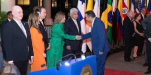 السفير الصحراوي في بنما يشارك في حفل استقبال بروتوكولي