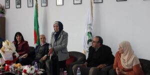 المجاهدة والمناضلة الجزائرية “جميلة بوباشا” في ضيافة جامعة الجزائر 2