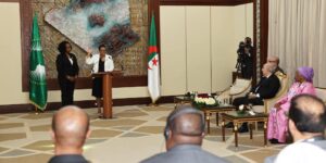 الرئيس تبون يشرف على أداء اليمين للمديرة التنفيذية الجديدة للأمانة القارية للآلية الإفريقية