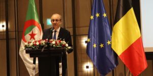 بن شريف يؤكد على نوعية العلاقات الثنائية بين الجزائر وبلجيكا