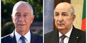 رئيس الجمهورية يتلقى تهانئ رئيس جمهورية البرتغال بمناسبة الذكرى الـ70 لاندلاع ثورة التحرير المجيدة