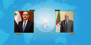 عطاف يجري مكالمة هاتفية مع وزير الخارجية والمغتربين للجمهورية العربية السورية