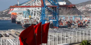 رسو سفينة أخرى للجيش الصهيوني في ميناء طنجة بالمغرب محملة بعتاد عسكري