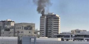 مسيرة تنفجر في مبنى جنوب تل أبيب والاحتلال يفشل في اعتراضها