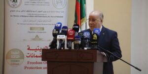 بلمهدي.. حماية الإنسان والتحديات المشتركة رسالة الجزائر للعالم