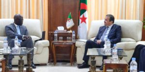 عرقاب يستقبل نائب رئيس البنك الدولي لمنطقة الشرق الأوسط وشمال إفريقيا