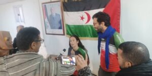 وفد شباني جزائري في زيارة لمخيمات اللاجئين ومؤسسات الدولة الصحراوية