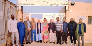 رئيس المجلس الدستوري الصحراوي يستقبل وفدا من مفوضية السلم والأمن بالاتحاد الإفريقي