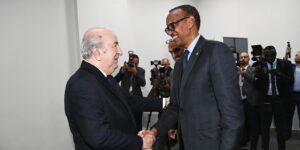 رئيس الجمهورية يستقبل بنواكشوط رئيس جمهورية رواندا