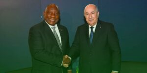 رئيس جنوب إفريقيا يشرع في زيارة دولة إلى الجزائر اليوم